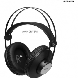 Fone de ouvido over-ear AKG K72 black  - Foto 5