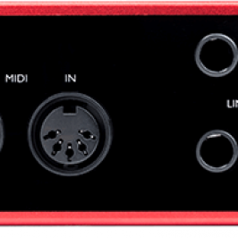 Interface Audio focusrite scarlett 4i4(3rd gen) 4 entrada 4 saída usb interface de áudio placa de som para gravação - Foto 1