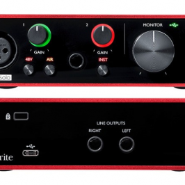 Interface Audio Focusrite Scarlett Solo 3º geração