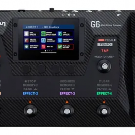 Pedaleira guitarra Multi Efeitos Zoom G6 Processador  - Foto 1