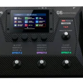 Pedaleira guitarra Multi Efeitos Zoom G6 Processador  - Foto 4