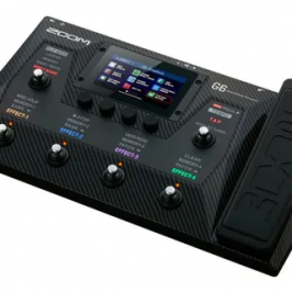 Pedaleira guitarra Multi Efeitos Zoom G6 Processador  - Foto 6