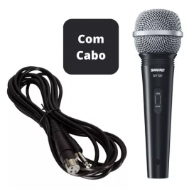 Microfone Com fio Shure SV100 Com cabo Dinamico - Foto 2