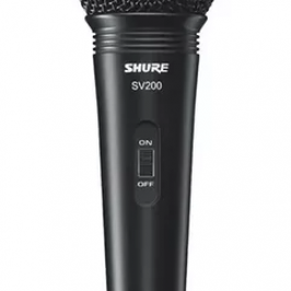 Microfone Com fio Shure Sv200 Com cabo Dinamico - Foto 2