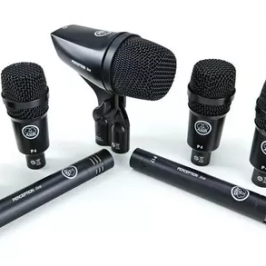 Microfone Para Bateria AKG Drum Set session 1 7 pçs  - Foto 1