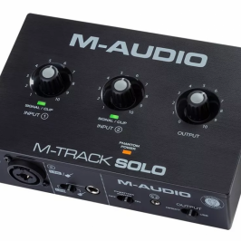 Placa de Audio Interface Gravação M-audio Solo - Foto 2