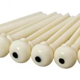 Pino para fixação de cordas de violão - Foto 1