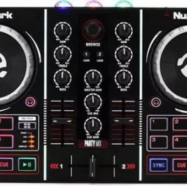 Controlador Mixer Dj Numark Party Mix Controladora Midi - Foto 5
