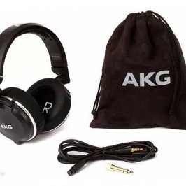 Fone De Ouvido Akg K182 Profissional Dobrável Over Ear - Foto 13
