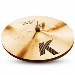 Prato Chimbal ZILDJIAN K0943 14" K CUSTOM DARK HIHATS - Foto 2
