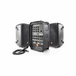 Kit Caixa de Som Portatil JBL EON 208P