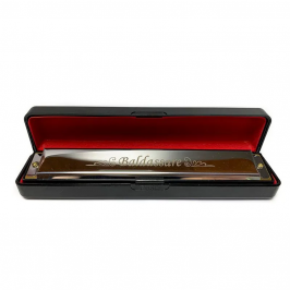 Gaita de Boca Cromatica 24 h Harmonica Baldassare H24c - Foto 4