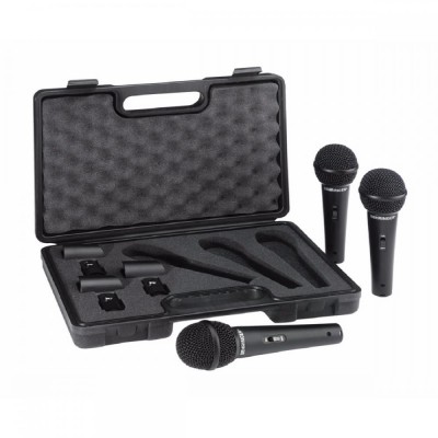 Detalhes do produto Microfone Behringer Xm1800s Kit com 3