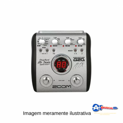 Detalhes do produto Pedaleira Guitarra Zoom G2g George Lynch