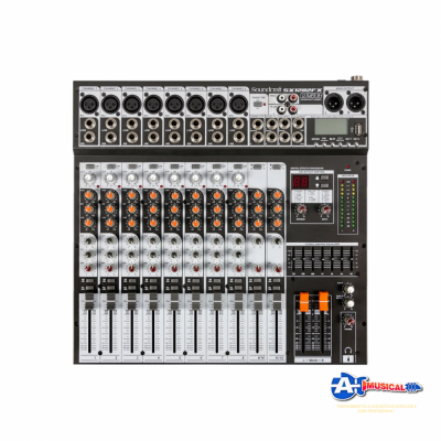 Detalhes do produto Mesa de som SoundCraft 12 canais SX1202fx 