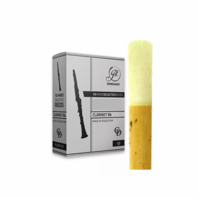 Detalhes do produto Palheta Clarineta / Clarinete Gonzalez GD Branca Argentina