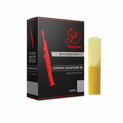 Detalhes do produto Palheta Gonzalez Sax Soprano Classic