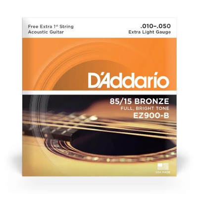 Encordoamento D'addario Ez Aço Várias numerações 