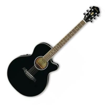 Violão Elétrico Aço Ibanez Aeg8e Bk