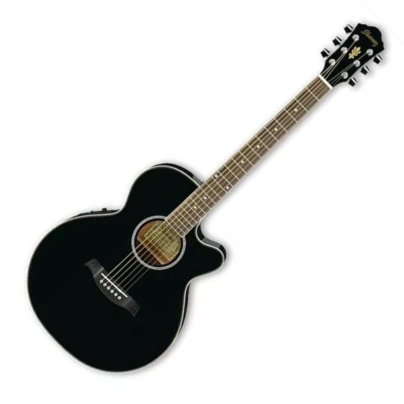 Violão Elétrico Aço Ibanez Aeg8e Bk