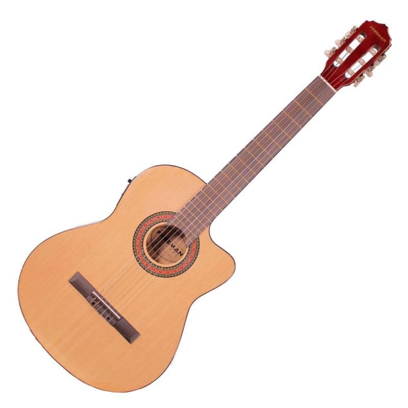 Violão Elétrico Nilon Freemam FRCG44-CEQ