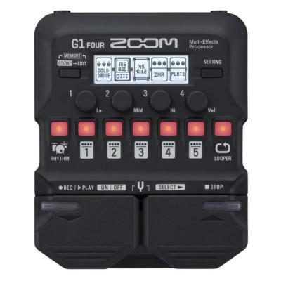 Pedaleira Guitarra Zoom G1 Four