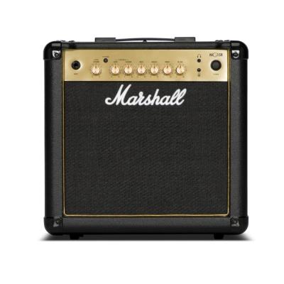 Cubo Guitarra Marshall Mg15 Gold