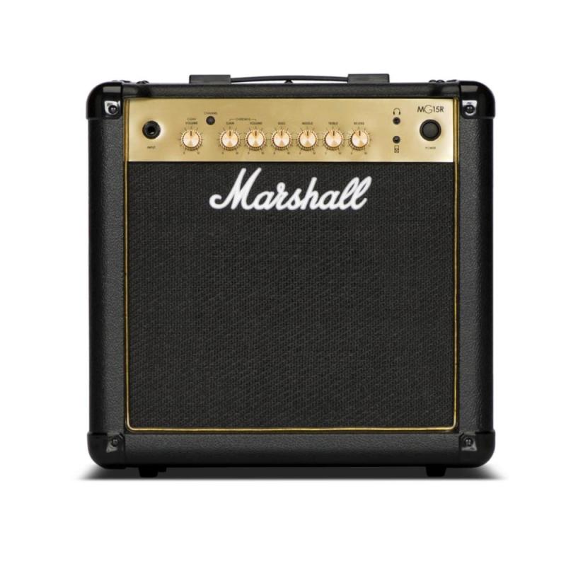 Cubo Guitarra Marshall Mg15 Gold