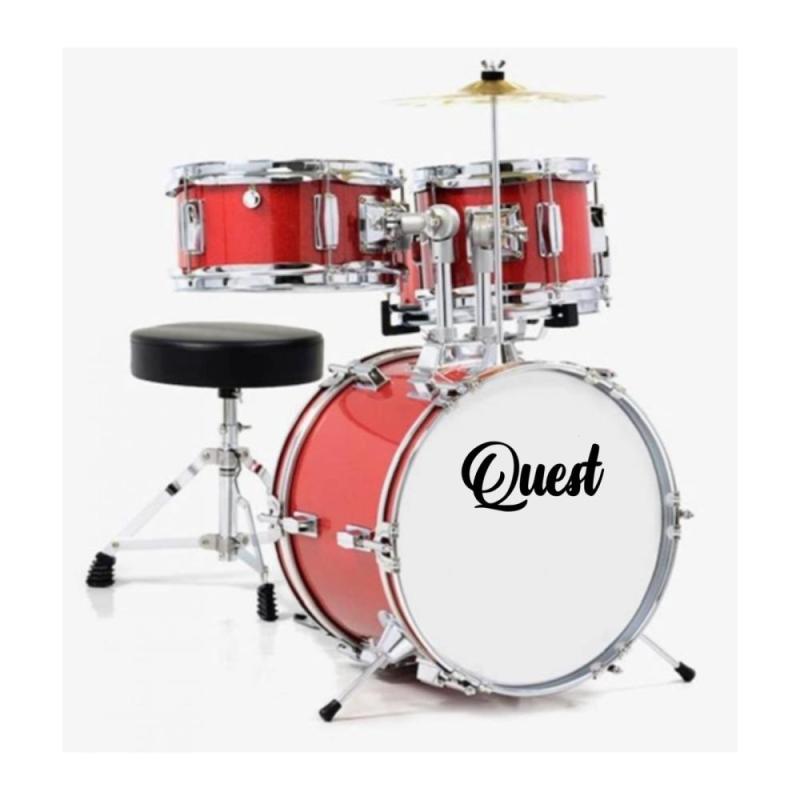 Bateria infantil Quest Ft-104- 3 Peças