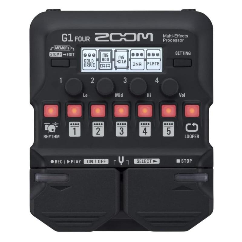 Pedaleira Guitarra Zoom G1 Four