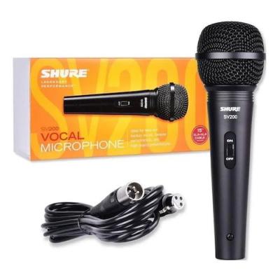 Microfone C/ Fio Shure Sv200