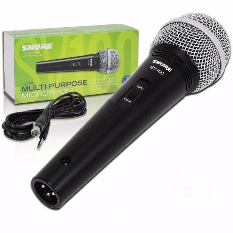 Microfone C/ Fio Shure Sv100