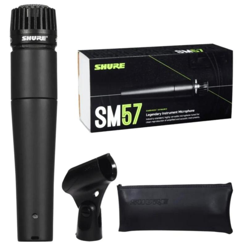 Microfone C/ Fio Shure Sm57