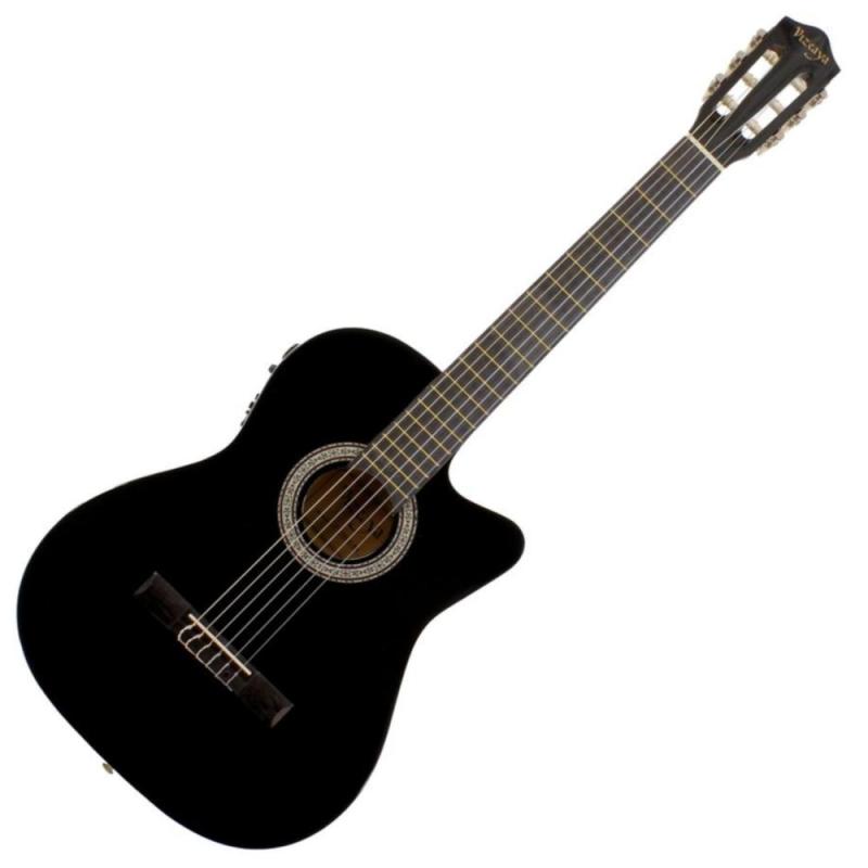 Violão Elétrico Vizcaya Nilon Fc-39Ce
