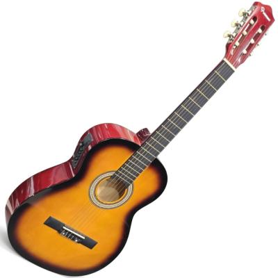 Violão Elétrico Nilon Feeeman Sc-040Ce