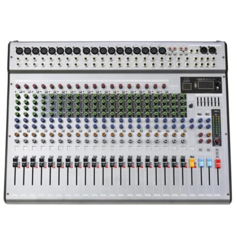 Mesa de Som BLG Mixer de 24 Canais BG-24 Bivolt