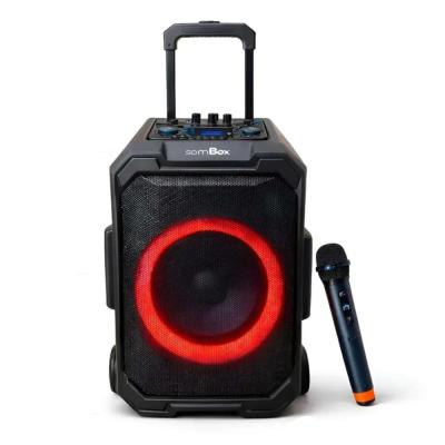 Caixa Ecopower EP-S725 8"/ 100W/BLU/MIC