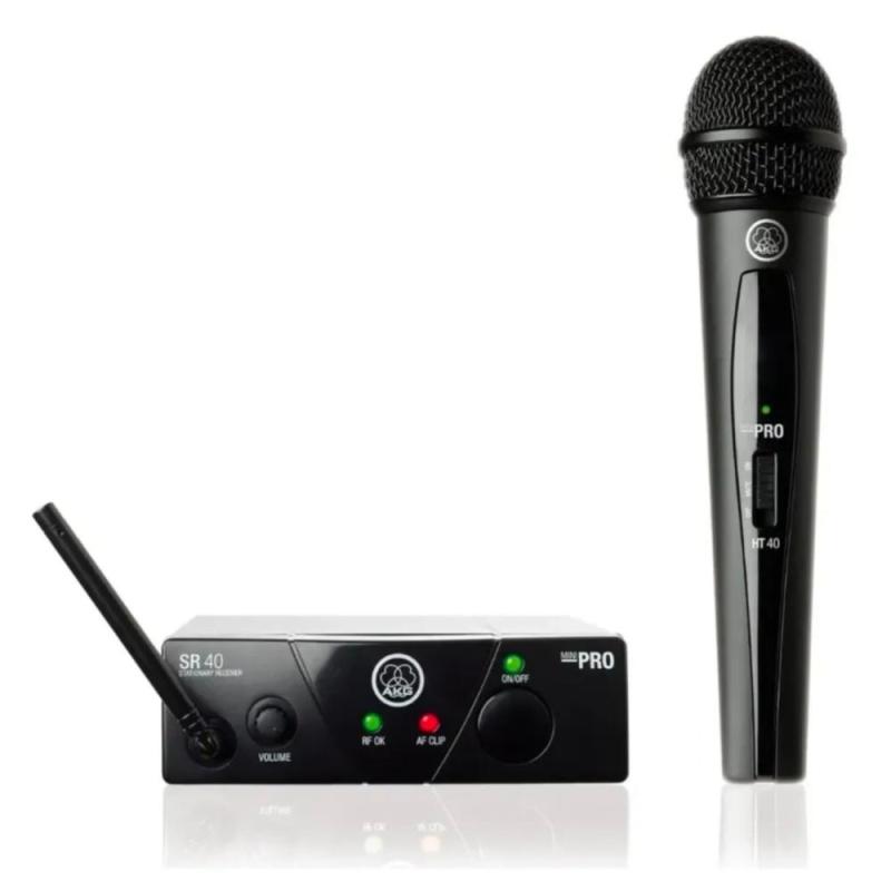 Microfone Sem fio Akg Wms40pro Mini