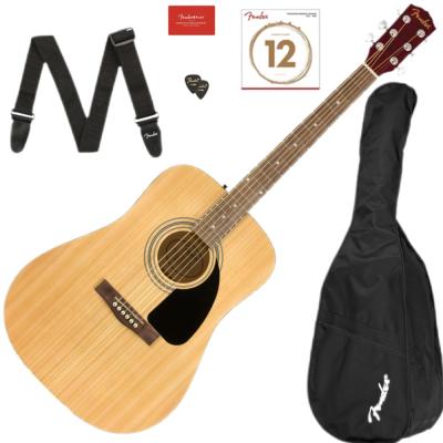 Kit Violão Acústico Fender Fa-115 Dreadnought Natural 