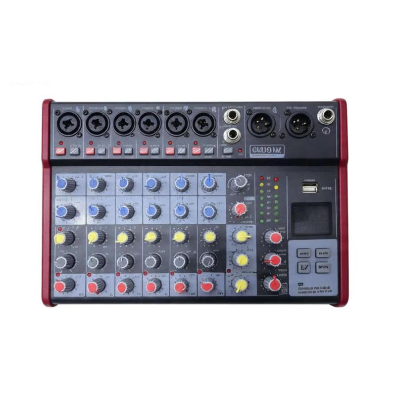 Mesa De Som Gold MK-MX8 8 Canais