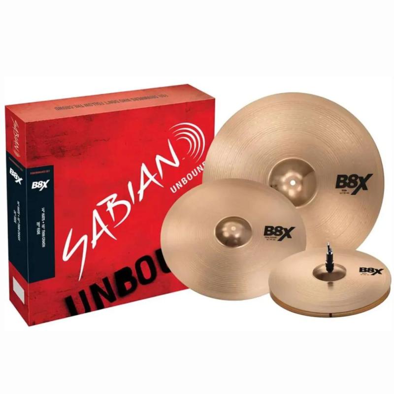 Kit Prato Sabian Performance B8X Series 14 16 20 45003X