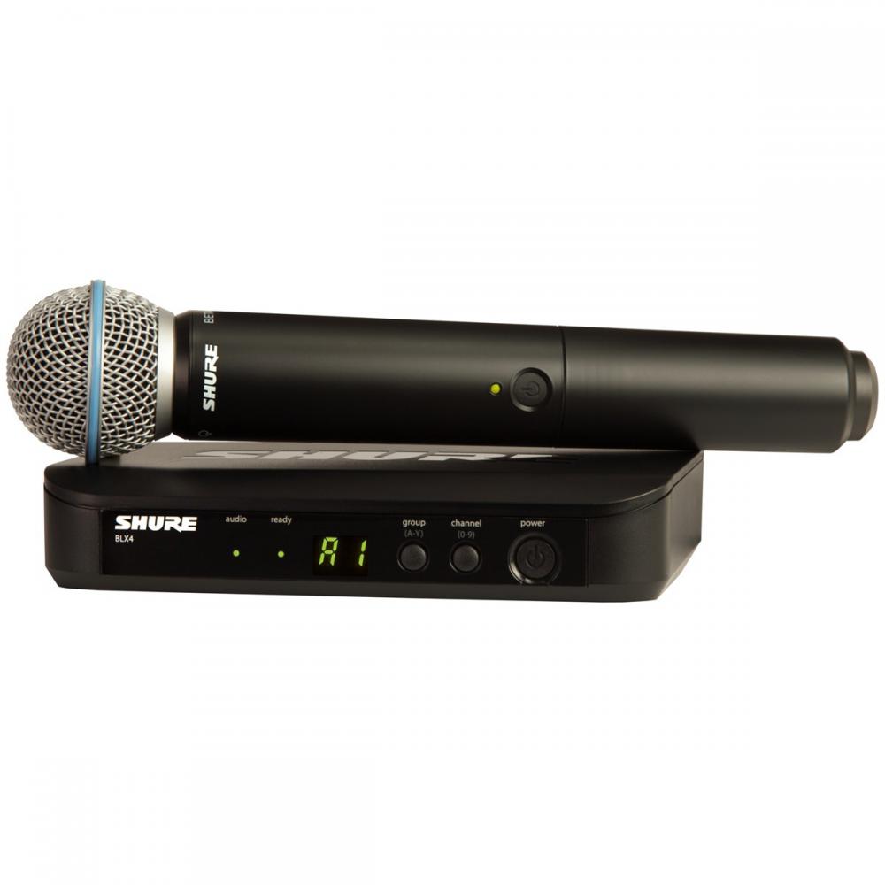 Microfone Sem Fio Shure BLX24 beta 58