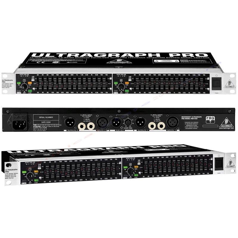 Equalizador Behringer FBQ 1502