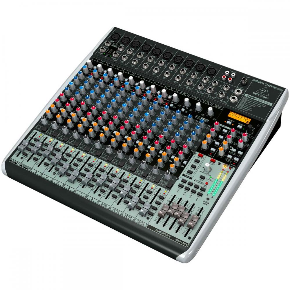 MESA DE SOM BEHRINGER QX2442USB