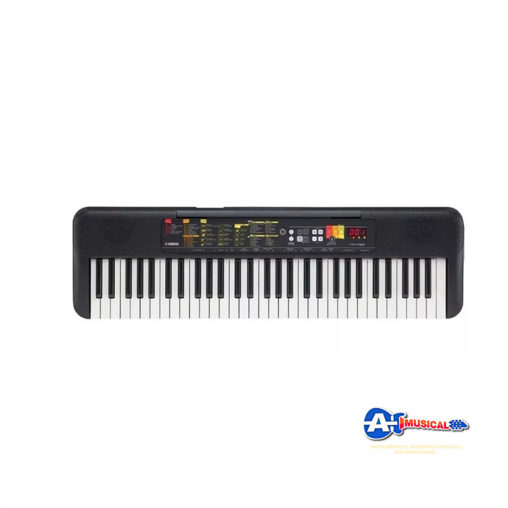 Teclado Yamaha PSR-F52 f 52 Arranjador 61 teclas 