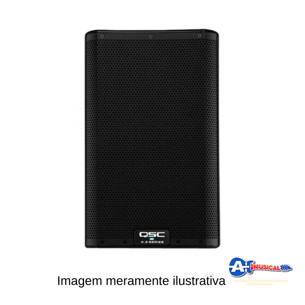 Caixa de Som ativa amplificada QSC k8.2 