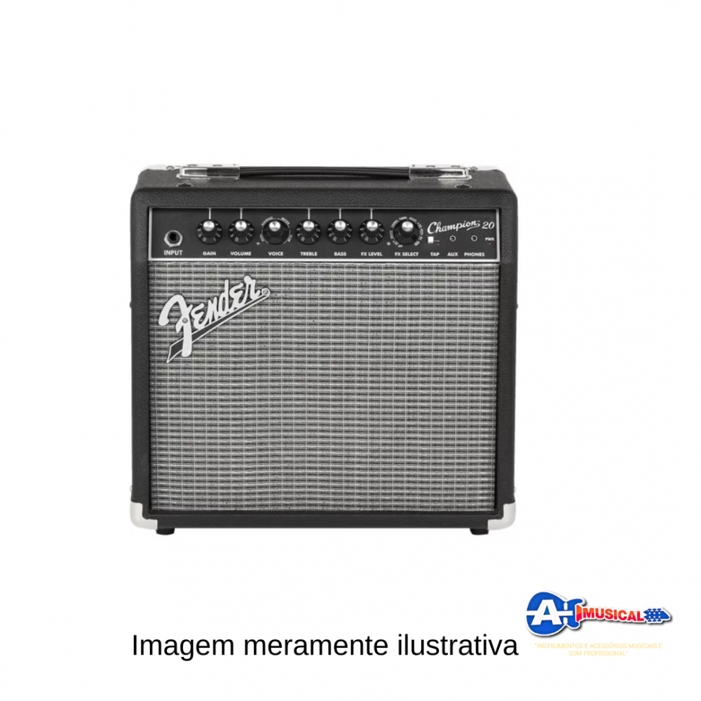 Cubo Guitarra Fender Champiom 20 20wt champiom series amplificador 